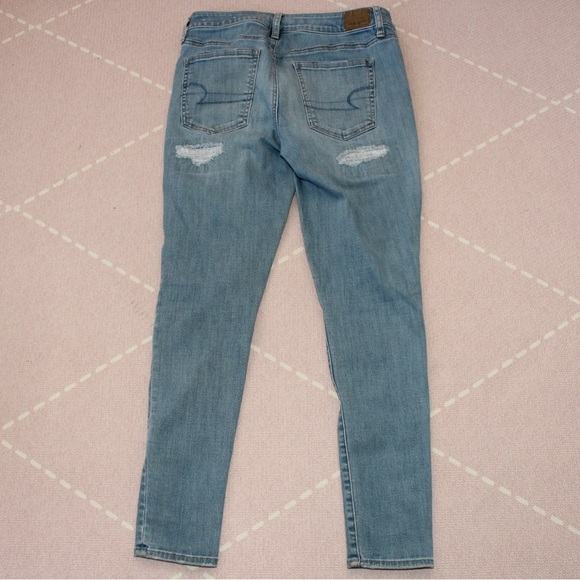 American Eagle Outfitters Jeans Super Stretch Women’s Size 8 - Picture 2 of 5